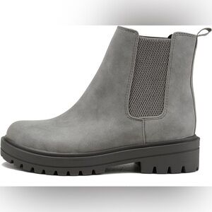Gray Women's Chelsea Boots